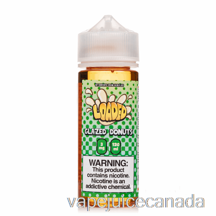 Vape Disposable Canada GLAZED DONUT - Loaded E-Liquid - Ruthless - 120mL 6mg
